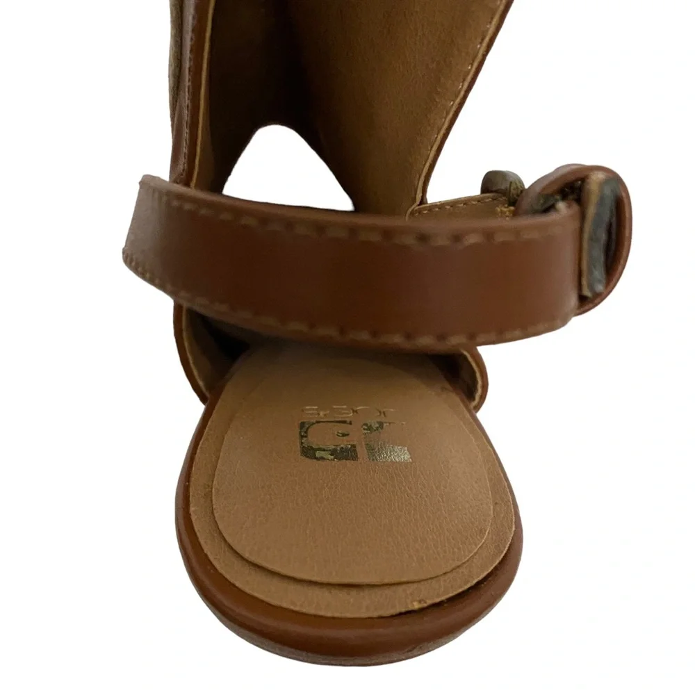 Joe's Jeans Cersee Spring Casual Holiday‎ Chic Open Toe Ankle Strap Bootie Brown